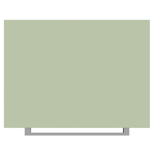 Napoli 390 Olive Green 500mm 2 Drawer Vanity Unit for Countertop Basins Top View