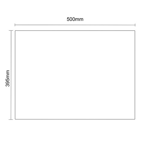 Napoli 390 Olive Green 500mm Wall Mounted Single Drawer Vanity Unit for Countertop Basins Top Down Dimensions