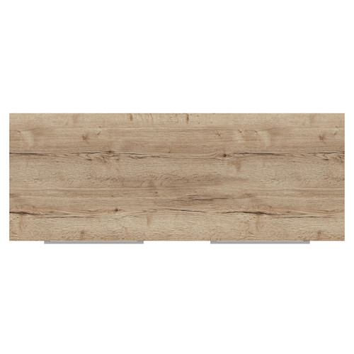 Napoli 460 Tobacco Oak 1200mm Wall Mounted 4 Drawer Vanity Unit for Countertop Basins Top View