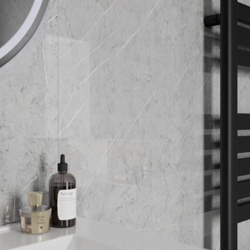 Wholecore 10mm Pisa Gloss Solid Core 1000mm x 2400mm Wall Panel