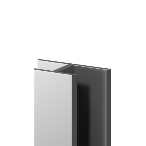 WholePanel 8mm Silver Wall Panel H Joint Trim