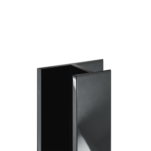 WholePanel 8mm Black Wall Panel H Joint Trim