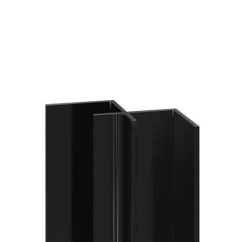 WholePanel 8mm Black Wall Panel Internal Corner Trim