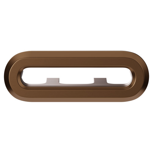 Colore Oval Brushed Bronze Basin Overflow Insert