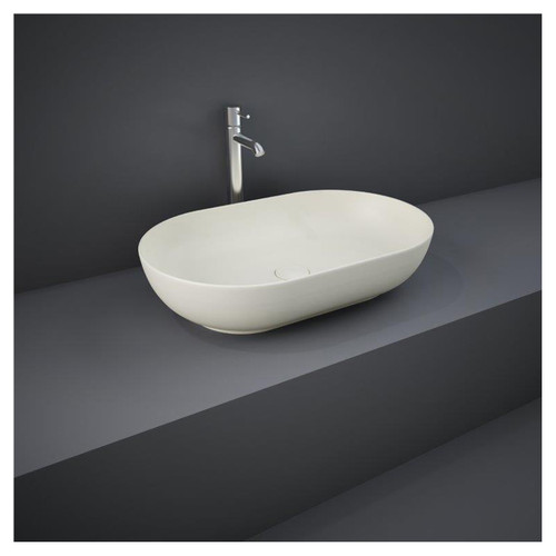 RAK Feeling Oval Matt Greige 550mm Counter Top Basin - FEECT5500505A