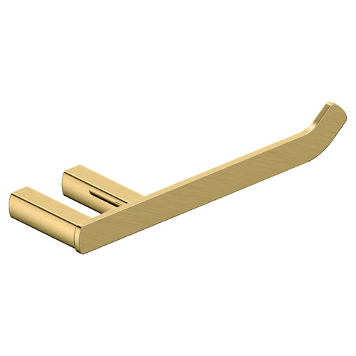 RAK Petit Square Brushed Gold Toilet Roll Holder - RAKPES9901-1G