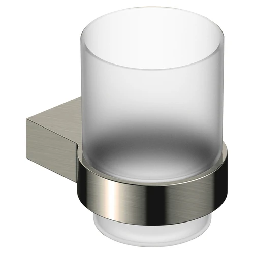 RAK Petit Round Brushed Nickel Tumbler Holder - RAKPER9903N