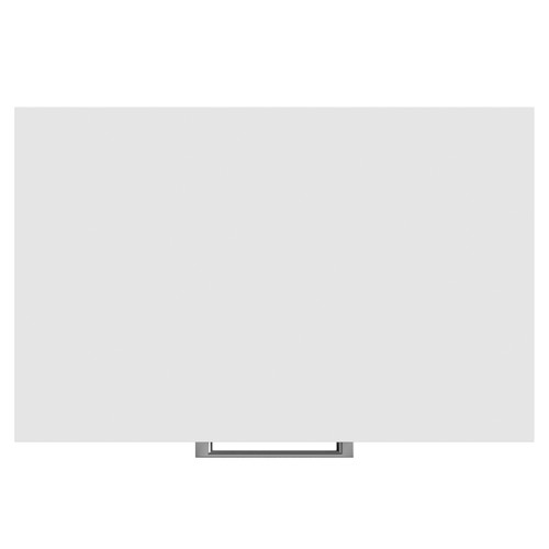 Avant Satin White 600mm Wall Mounted 2 Drawer Vanity Unit for Countertop Basins Top View