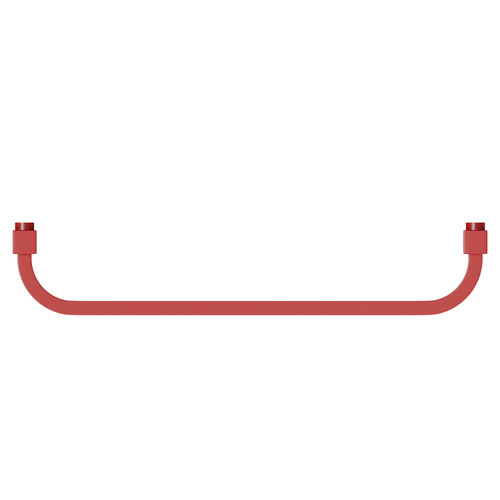 Vasco Heated Towel Rail - Custom Colours - Top Viewed from Above