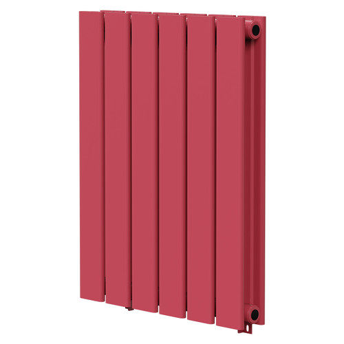 Hudson Horizontal Double Panel Radiator - Custom Colours - Right Hand View
