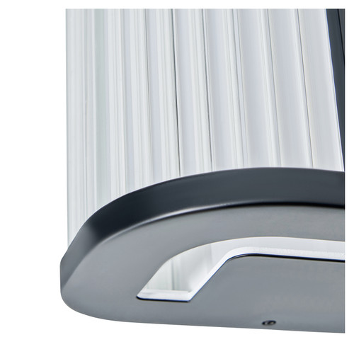 Forum Spa Nayru Matt Black Bathroom LED CCT Wall Light - SPA-44381-MBLK
