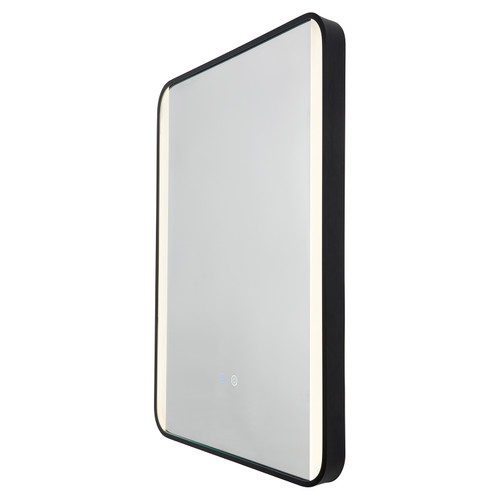 Forum Spa Lori Matt Black CCT LED Bathroom Mirror with Motion Sensor and Demist - SPA-44482