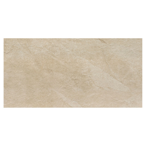 RAK Carmo Stone Outdoor Ivory Matt 60cm x 120cm Porcelain Floor Tile - A12GCMSO-IVO.Y6X7R Swatch 2