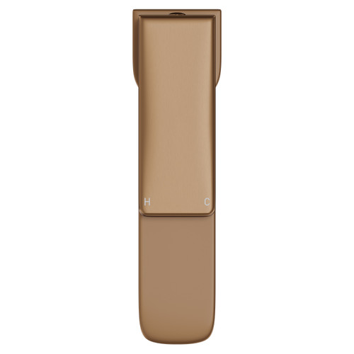 Aero Brushed Bronze High Rise Basin Mixer Tap view from Top