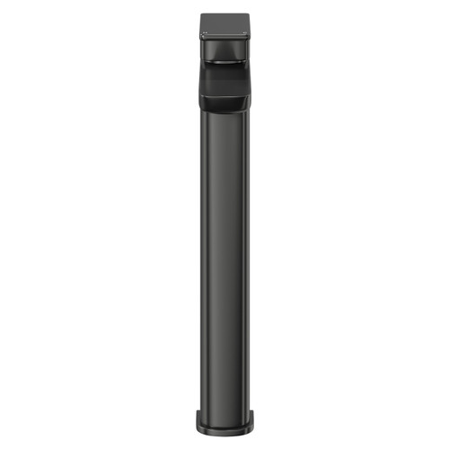 Aero Gunmetal Grey High Rise Basin Mixer Tap Front View