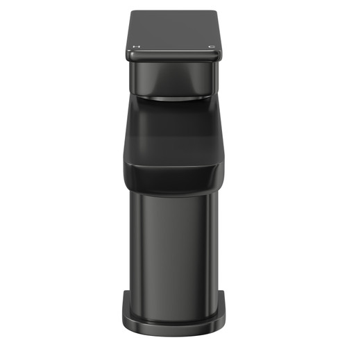 Aero Gunmetal Grey Mini Mono Basin Mixer Tap Front View
