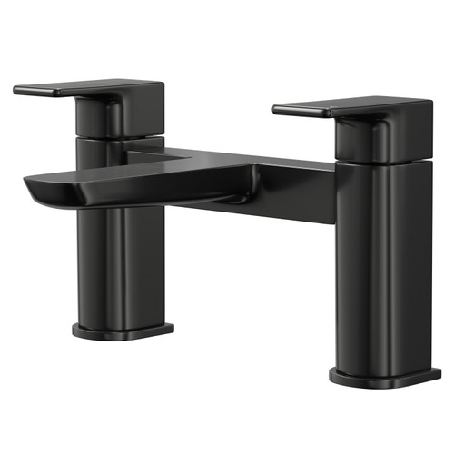 Aero Gunmetal Grey Bath Filler Tap Right Hand View