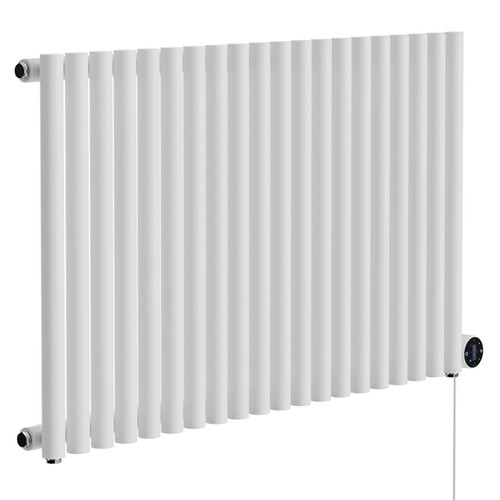 Sinclair White 600mm x 995mm Horizontal Wifi Thermostatic Single Panel Electric Radiator