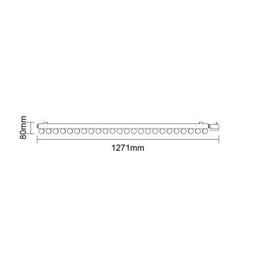 Sinclair White 600mm x 1195mm Horizontal Wifi Thermostatic Single Panel Electric Radiator
