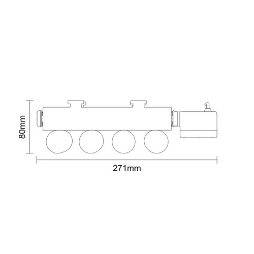 Sinclair Anthracite 1800mm x 195mm Vertical Wifi Thermostatic Single Panel Electric Radiator