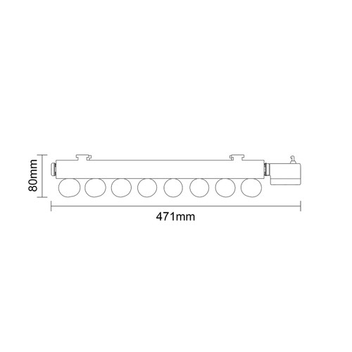 Sinclair Anthracite 1800mm x 395mm Vertical Wifi Thermostatic Single Panel Electric Radiator