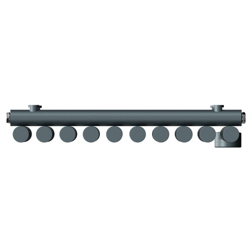 Sinclair Anthracite 1800mm x 495mm Vertical Wifi Thermostatic Single Panel Electric Radiator