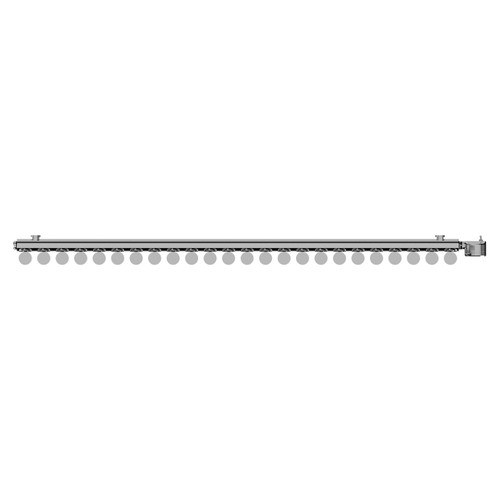 Sinclair Chrome 600mm x 1195mm Horizontal Wifi Thermostatic Single Panel Electric Radiator