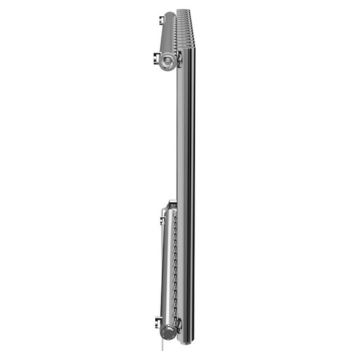 Sinclair Chrome 600mm x 795mm Horizontal Wifi Thermostatic Single Panel Electric Radiator