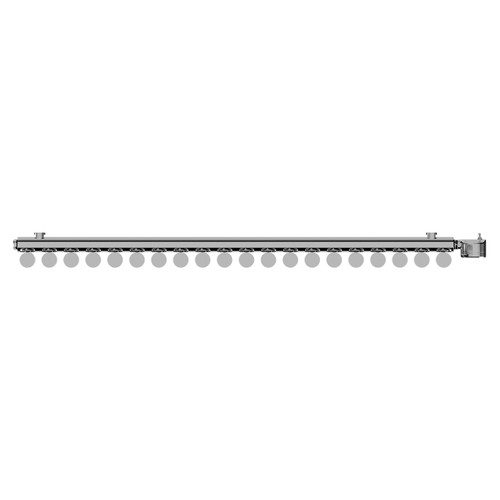 Sinclair Chrome 600mm x 995mm Horizontal Wifi Thermostatic Single Panel Electric Radiator