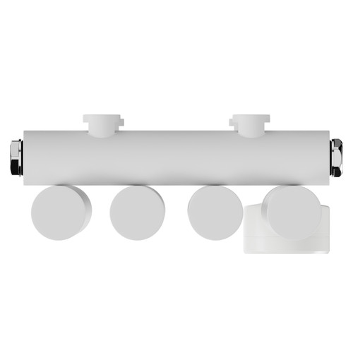 Sinclair White 1800mm x 195mm Vertical Wifi Thermostatic Single Panel Electric Radiator