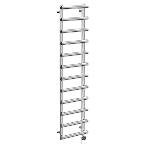 Finley Chrome 1750mm x 500mm Designer Wifi Thermostatic Electric Heated Towel Rail
