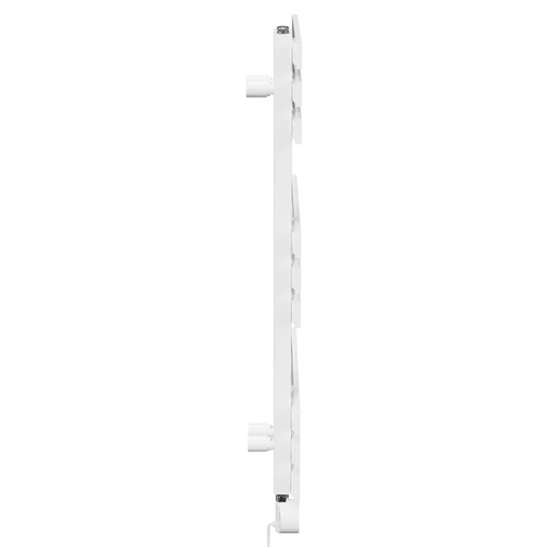 Holden White 800mm x 500mm Designer Wifi Thermostatic Electric Heated Towel Rail