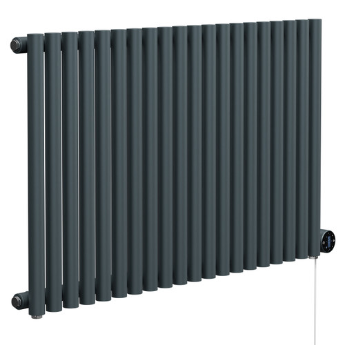 Sinclair Anthracite 600mm x 995mm Horizontal Wifi Thermostatic Single Panel Electric Radiator