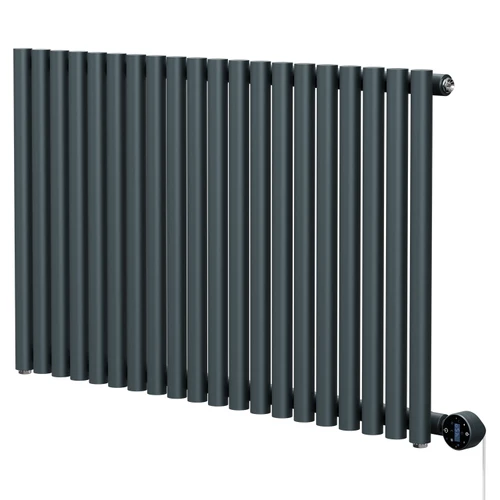 Sinclair Anthracite 600mm x 995mm Horizontal Wifi Thermostatic Single Panel Electric Radiator