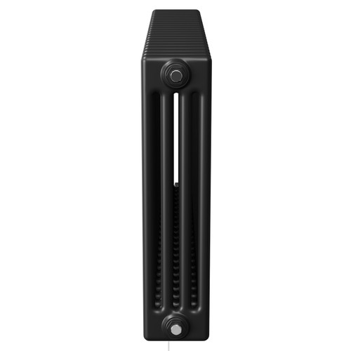 Colosseum Colore Matt Black 600mm x 988mm Horizontal Wifi Thermostatic Electric Quadruple Column Radiator
