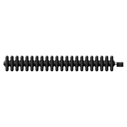 Colosseum Colore Matt Black 600mm x 988mm Horizontal Wifi Thermostatic Electric Quadruple Column Radiator