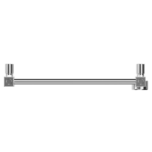 Cohen Chrome 800mm x 500mm Straight Wifi Thermostatic Electric Heated Towel Rail