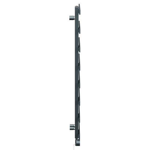 Anderson Anthracite 1150mm x 500mm Designer Wifi Thermostatic Electric Heated Towel Rail