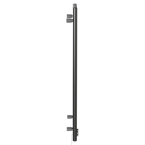 Pizarro Colore Gunmetal Grey 1000mm x 300mm Straight Wifi Thermostatic Electric Heated Towel Rail