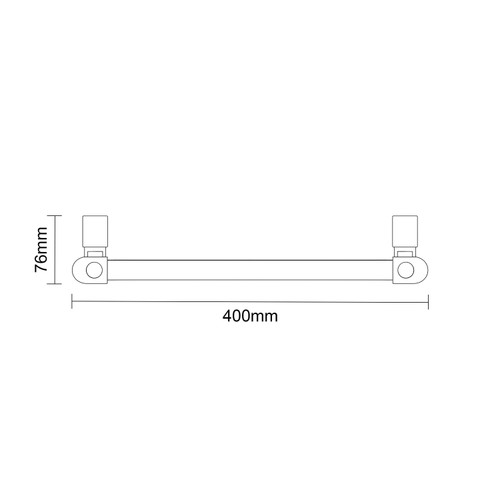 Pizarro Colore Brushed Brass 1800mm x 400mm Straight Wifi Thermostatic Electric Heated Towel Rail