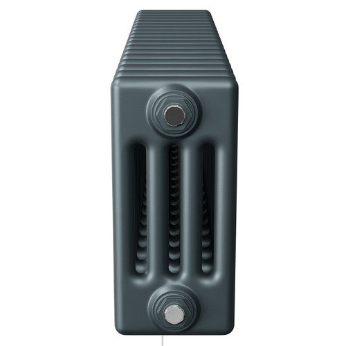 Colosseum Anthracite 300mm x 812mm Horizontal Wifi Thermostatic Electric Quadruple Column Radiator