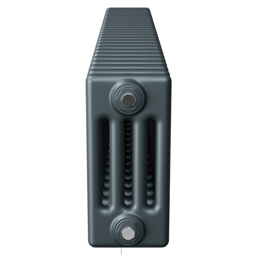Colosseum Anthracite 300mm x 1164mm Horizontal Wifi Thermostatic Electric Quadruple Column Radiator