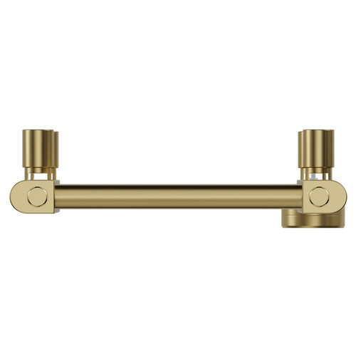 Pizarro Colore Brushed Brass 1600mm x 300mm Straight Wifi Thermostatic Electric Heated Towel Rail