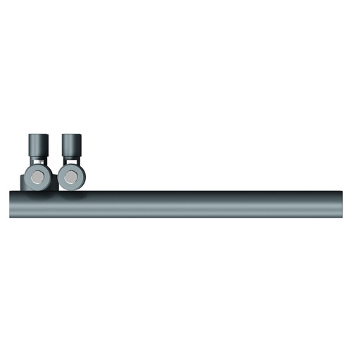 Mason Anthracite 850mm x 500mm Designer Wifi Thermostatic Electric Heated Towel Rail