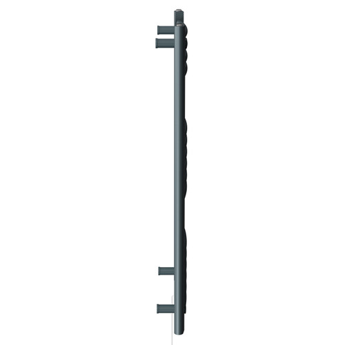 Marco Anthracite 1000mm x 500mm Curved Wifi Thermostatic Electric Heated Towel Rail