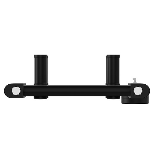 Pizarro Colore Matt Black 1800mm x 300mm Straight Wifi Thermostatic Electric Heated Towel Rail
