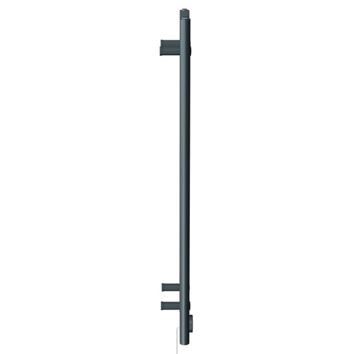 Pizarro Anthracite 1000mm x 300mm Straight Wifi Thermostatic Electric Heated Towel Rail