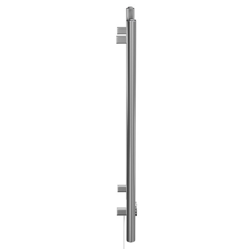 Cassini Chrome 800mm x 500mm Straight Wifi Thermostatic Electric Heated Towel Rail