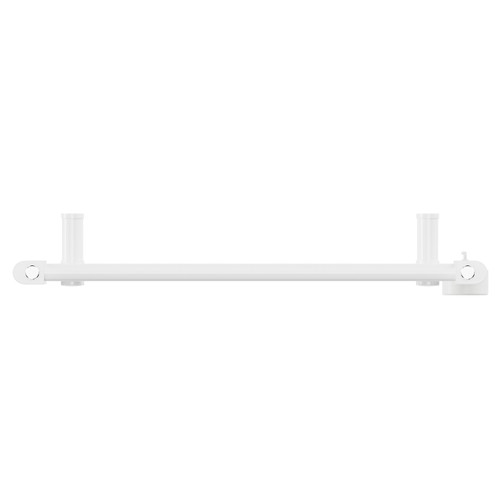 Pizarro White 800mm x 600mm Straight Wifi Thermostatic Electric Heated Towel Rail