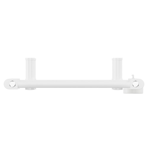 Pizarro White 1800mm x 400mm Straight Wifi Thermostatic Electric Heated Towel Rail